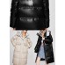 Luxury Black Pocket sFine Warm Winter Duck Down Coat